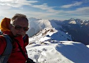 Invernale solitaria pomeridiana in VENTUROSA (1999 m) da Buffalora il 21 febb. 2018 - FOTOGALLERY